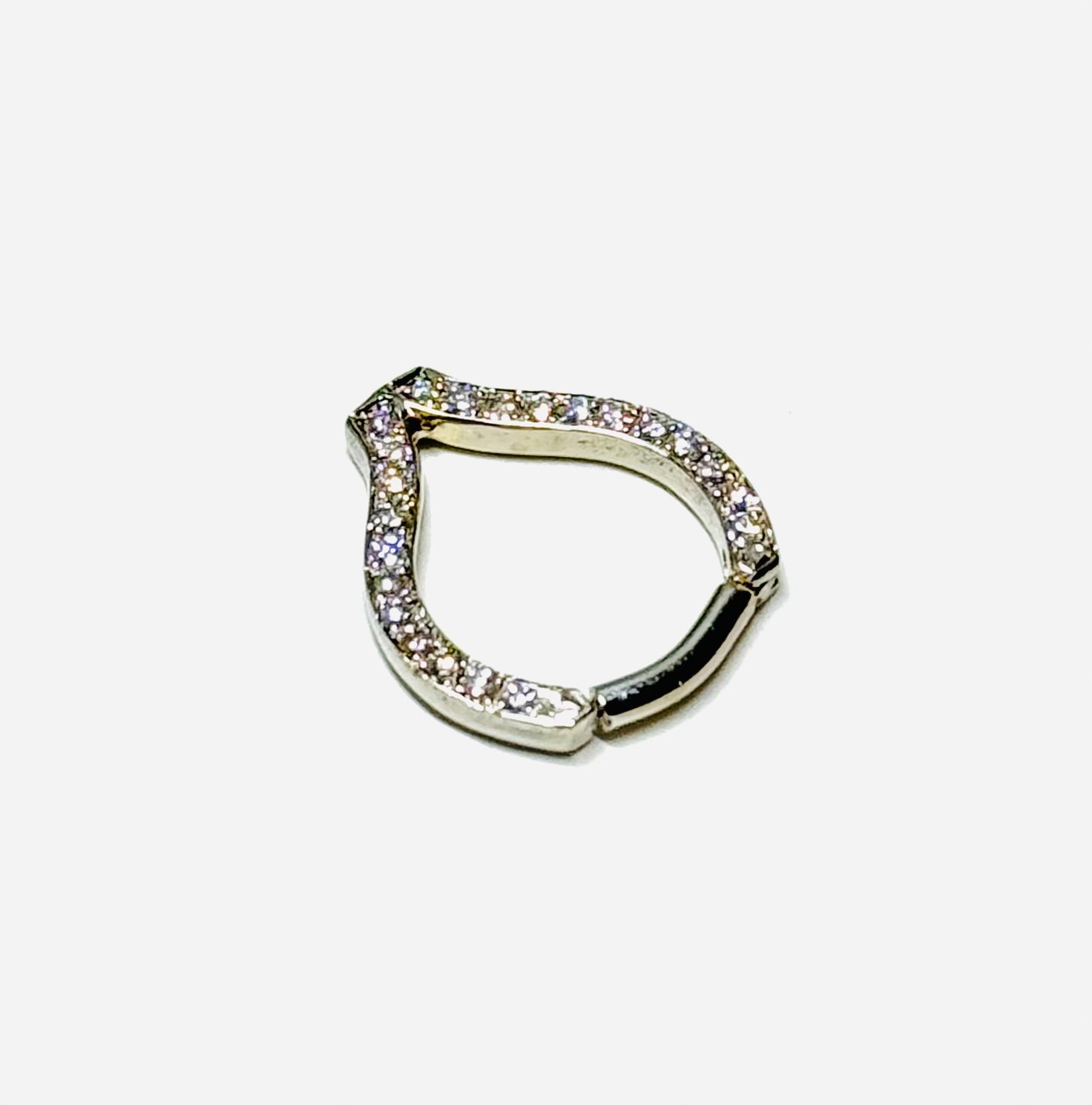 14K-W Cauge Piercing